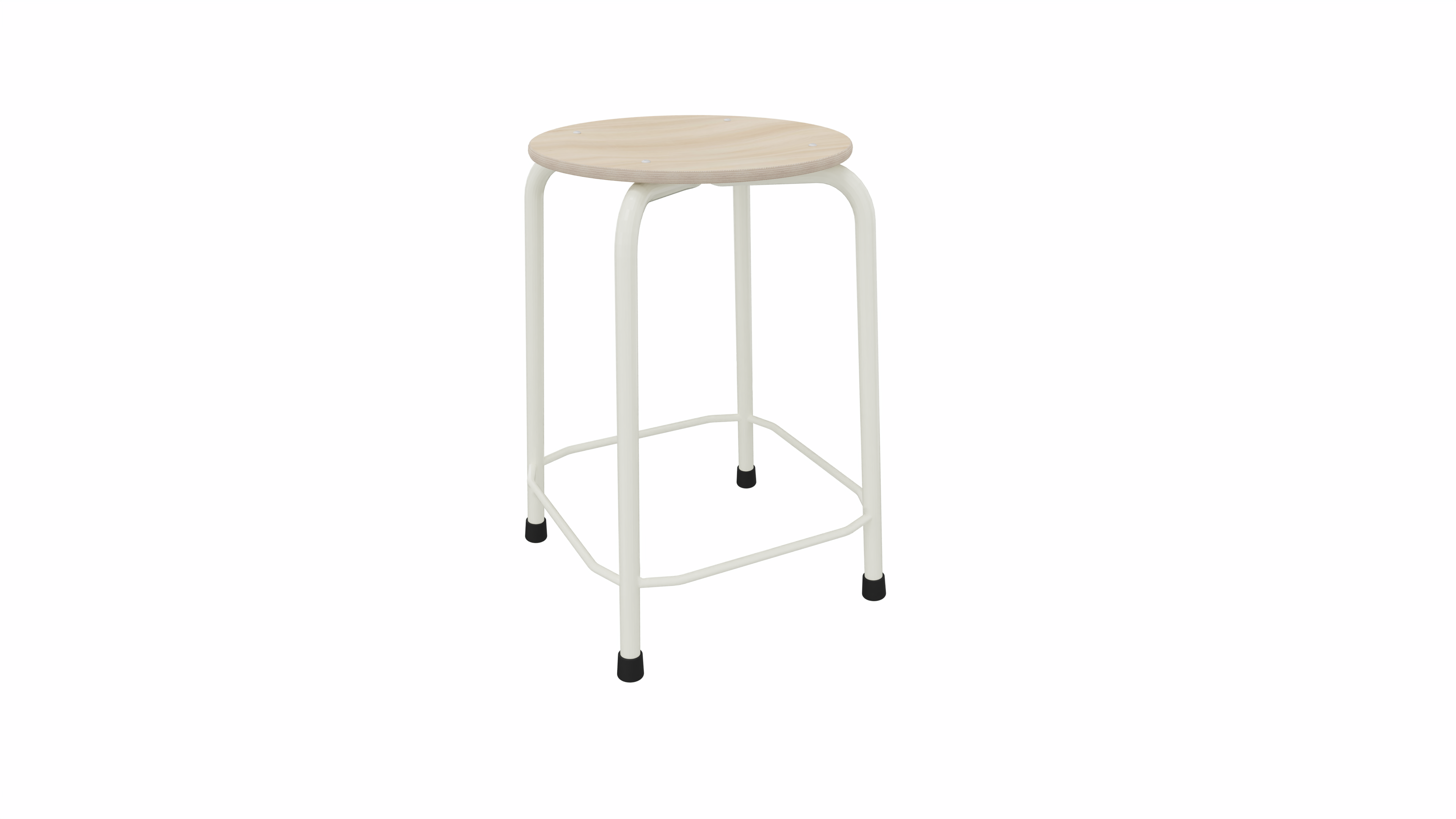 Tabouret met voetenring