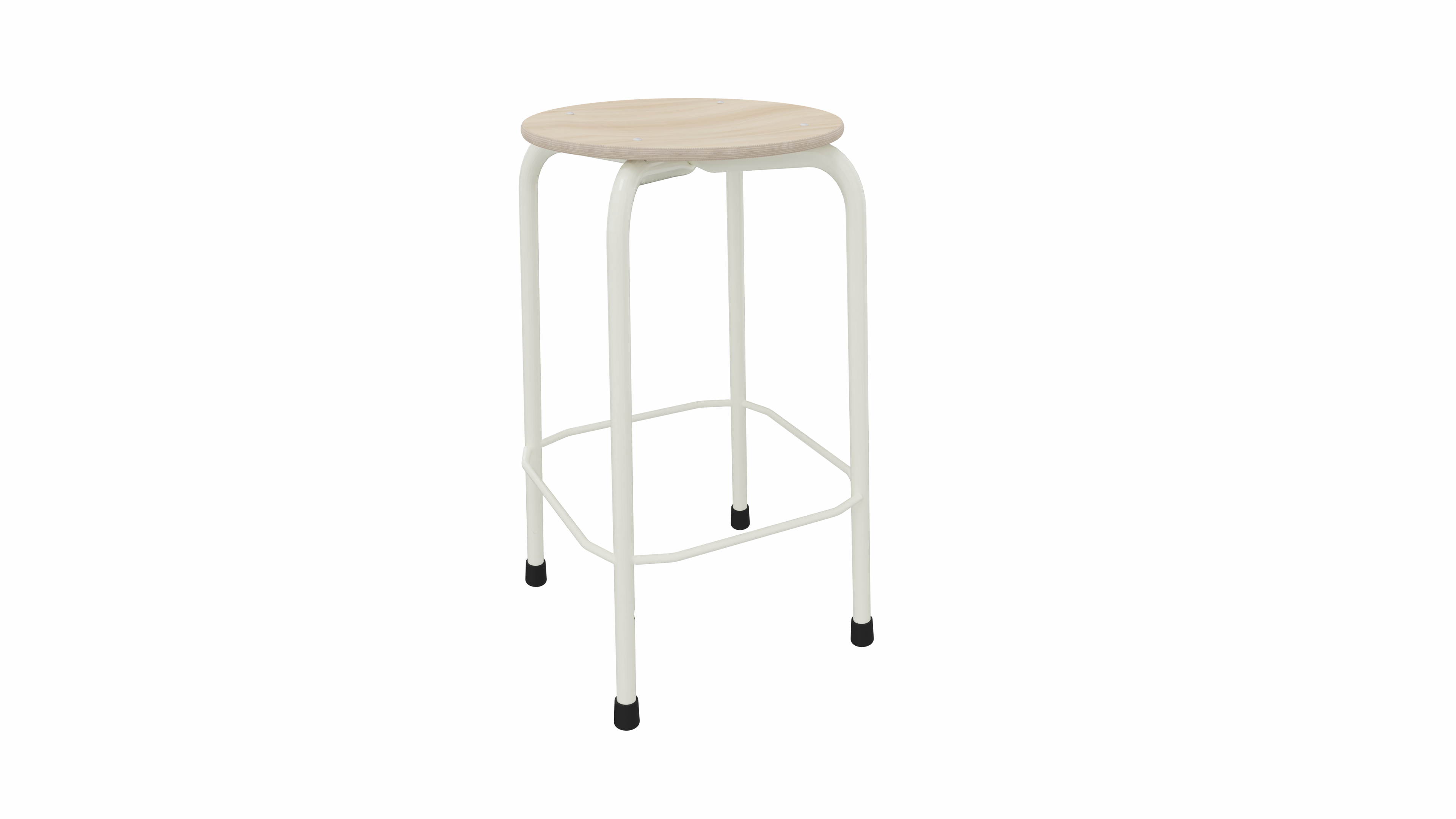 Tabouret met voetenring