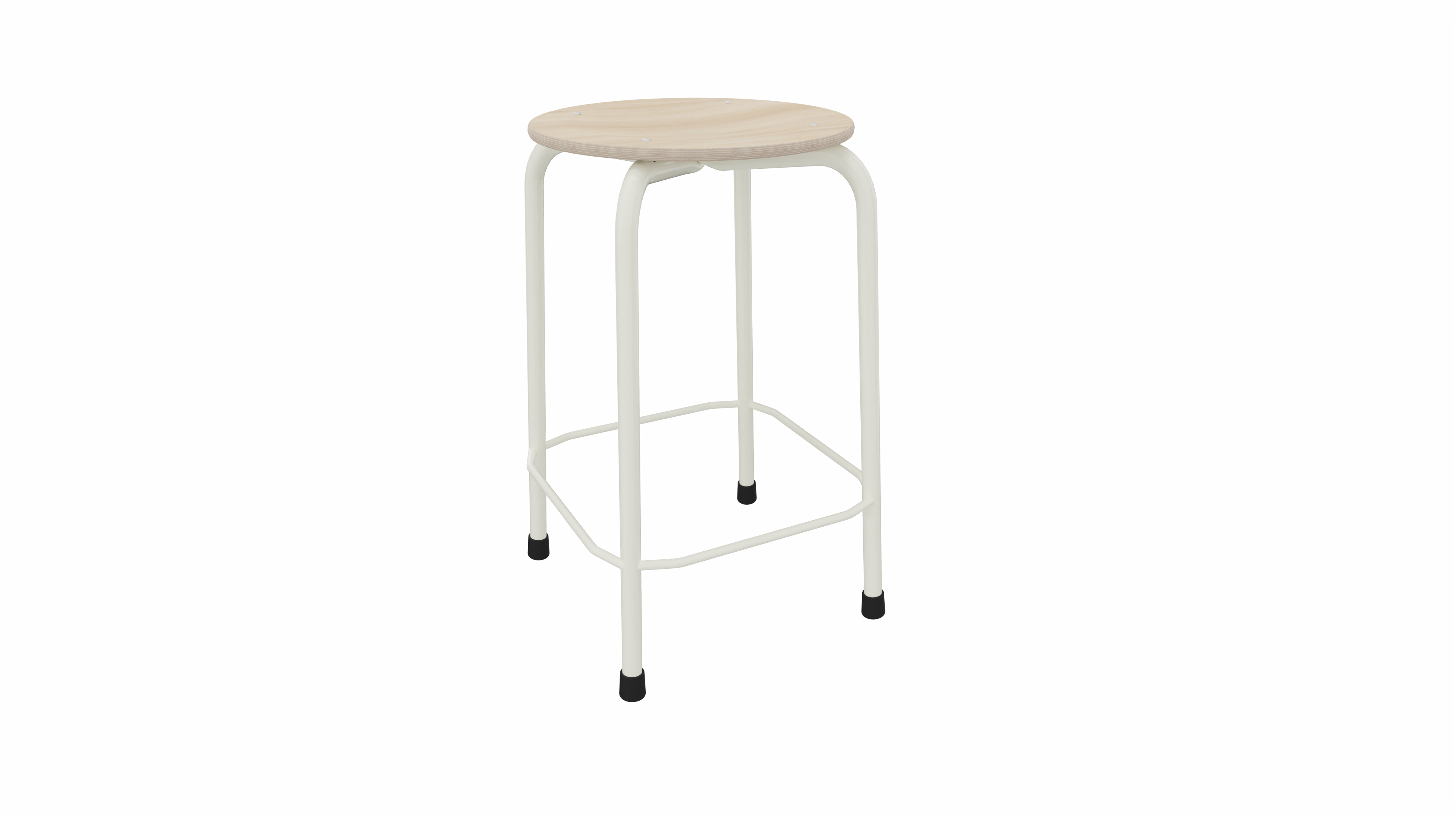 Tabouret met voetenring